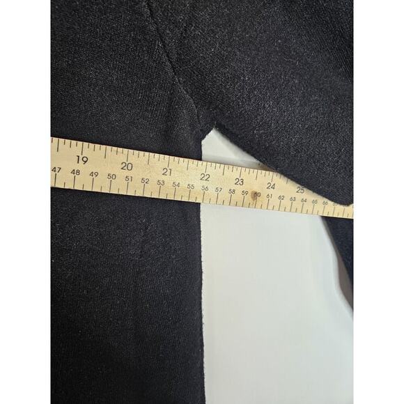 Soft Surroundings Meria Zip Cardigan Black Cozzy Extra Soft 1X - Picture 7 of 11